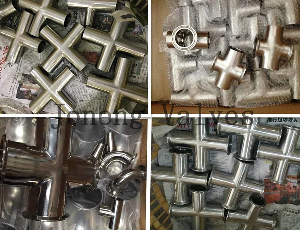 Stainless Steel 3A Standard Sanitary Welded Cross (JN-FT2003)