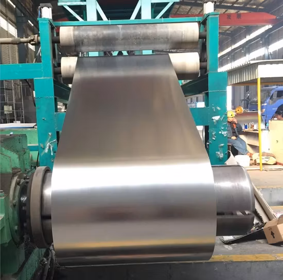 ASTM SGCC galvanizado a quente 0,5mm Dx54D Bobina de aço galvanizado Zinco Lantejoulas Zero revestido Dx51d+Z Dx52D+Z Dx53D com superfície de lantejoulas regulares Bobina de ferro